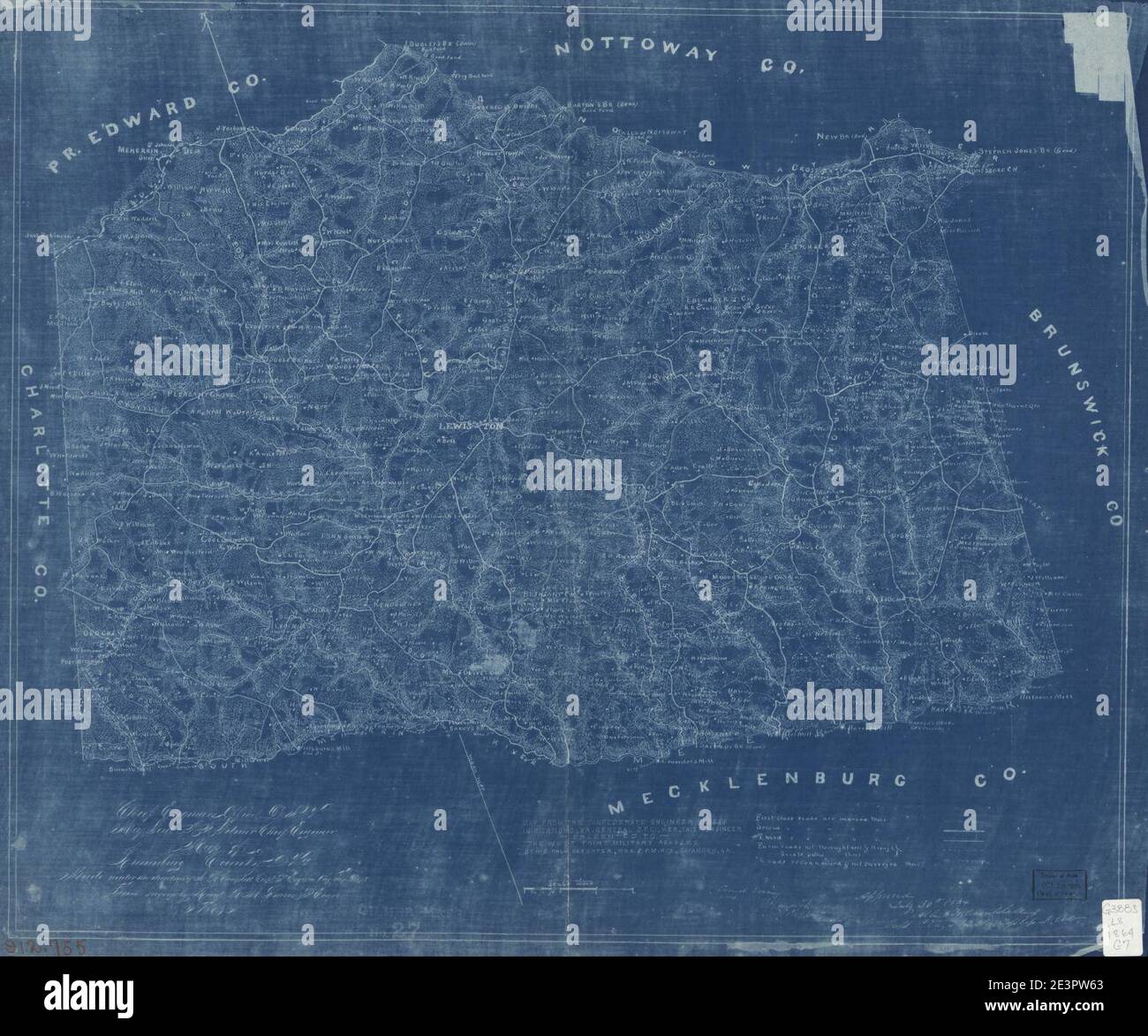 Carte de lunenburg Banque de photographies et d’images à haute