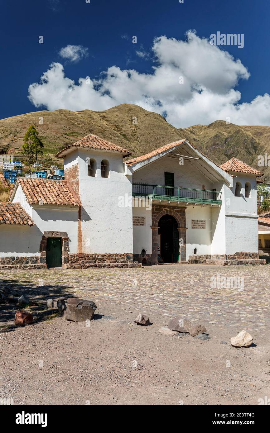Église Virgen de Canincunca Purificada (purifié vierge de Canincunca), aka La Candelaria, Cusco, Pérou Banque D'Images