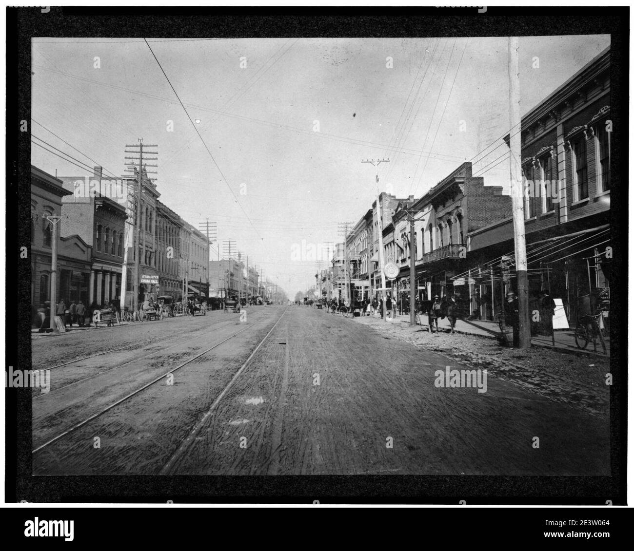 Main Street, Columbia, Caroline du Sud Banque D'Images