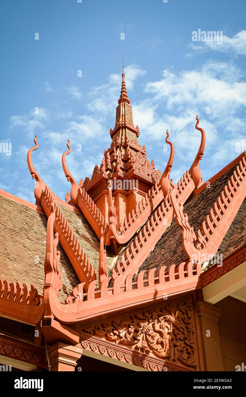Musée national de CAMBODGE, Phnom Penh, Cambodge Banque D'Images
