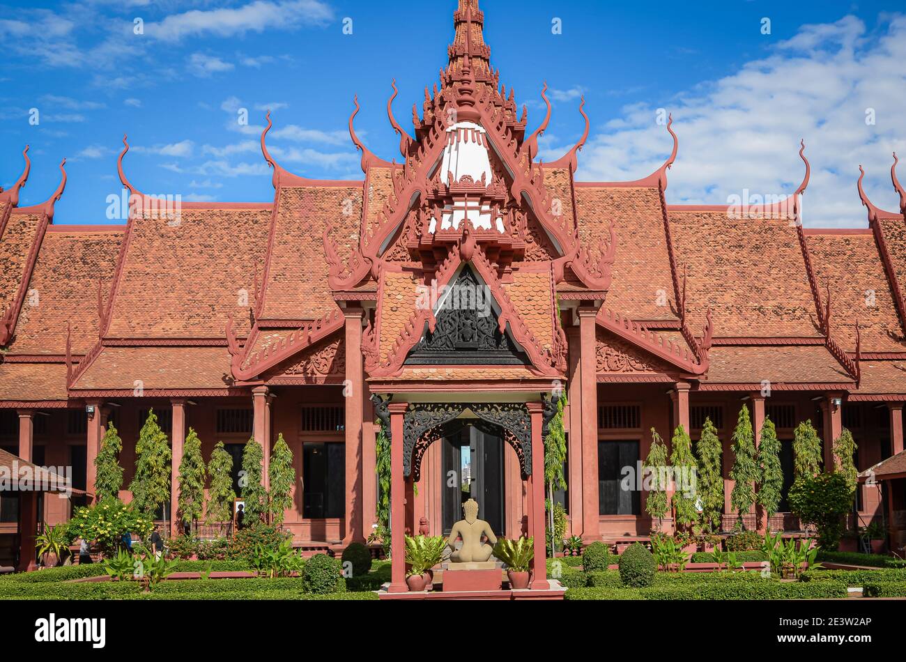 Musée national de CAMBODGE, Phnom Penh, Cambodge Banque D'Images