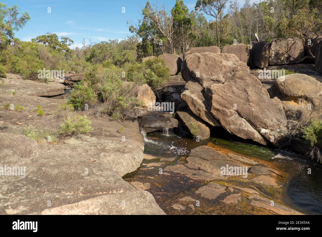 Au-dessus de la jonction, parc national Girraween, Queensland Banque D'Images