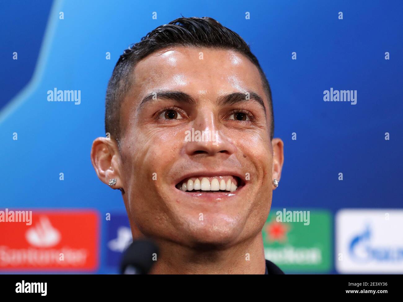 Photo du dossier datée du 22-10-2018 de Cristiano Ronaldo. Date d'émission : jeudi 21 janvier 2021. Banque D'Images