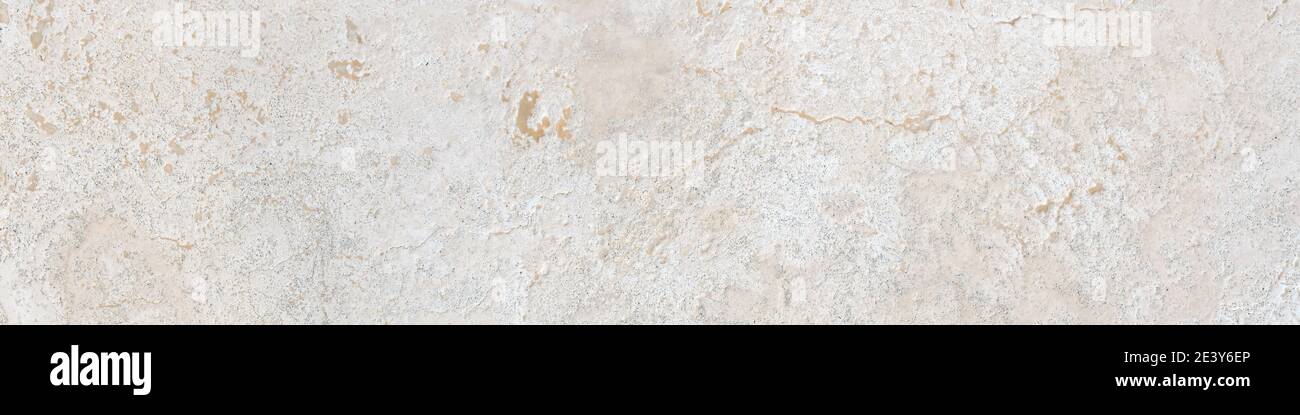 Calcaire beige semblable à la surface en marbre ou à la texture du fond en format bannière. Photographie haute résolution Banque D'Images