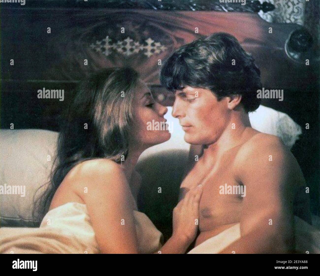 QUELQUE PART DANS LE TEMPS 1980 Universal Pictures film avec Jane Seymour Et Christopher Reeve Banque D'Images