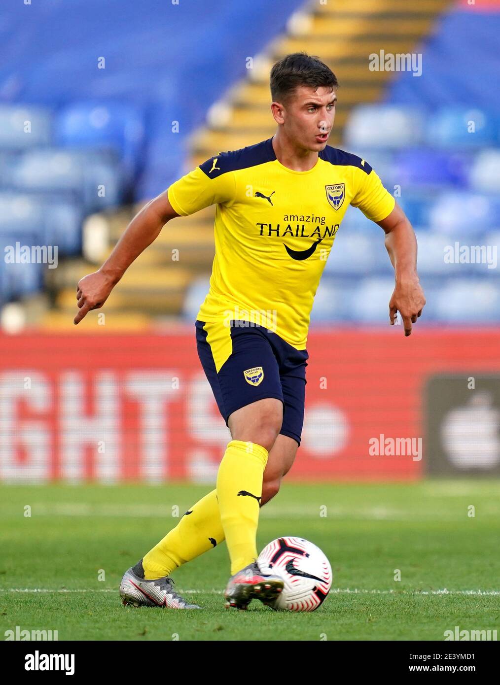 Photo du dossier datée du 25-08-2020, de Cameron Brannagan, d'Oxford United. Date d'émission : jeudi 21 janvier 2021. Banque D'Images