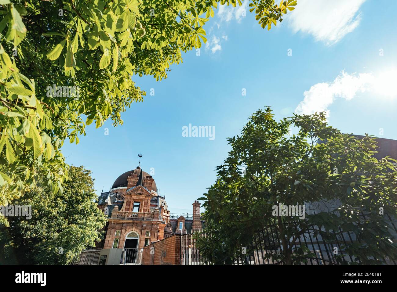 The Royal Observatory Greenwich, Greenwich Park, Greenwich, Londres, Angleterre, Royaume-Uni Banque D'Images
