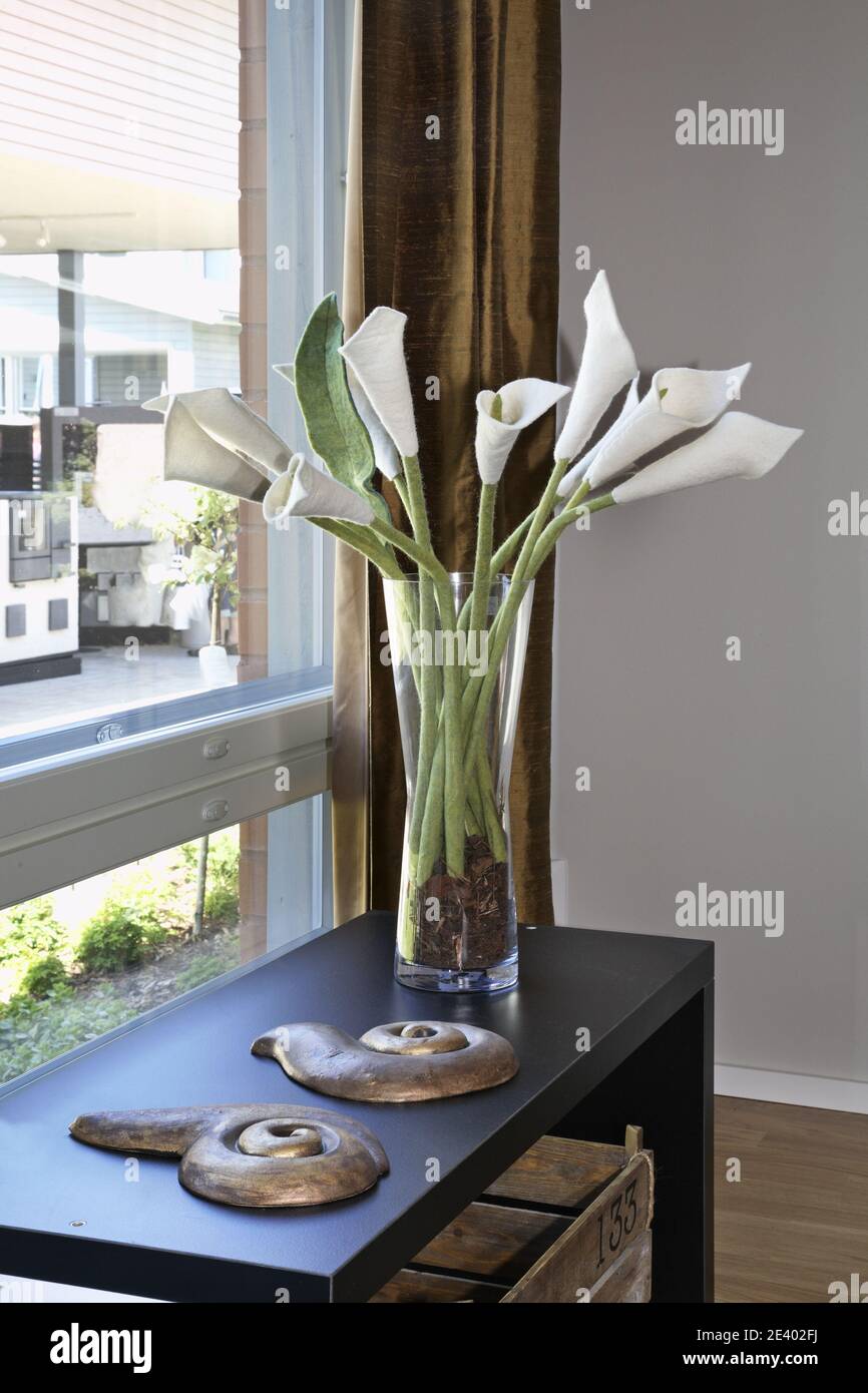 Exposition Asuntomessut maison 11 à 2012 à Tampere. La Finlande Banque D'Images