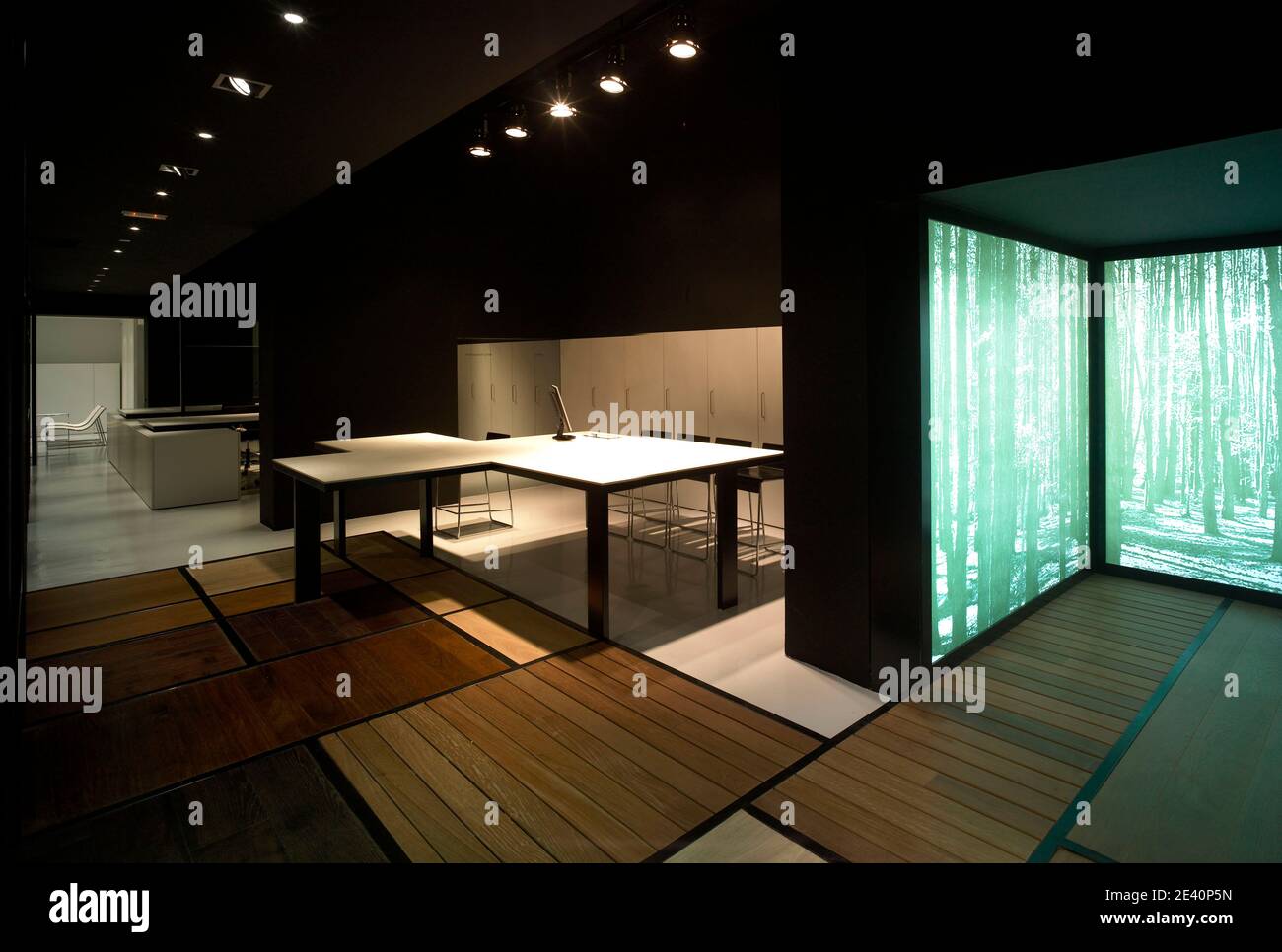 Park House studio BCN par Rif Barcelone, espagnol, espagne, Spagna, Espa–a Catalu–a, salle d'exposition 2005 Banque D'Images