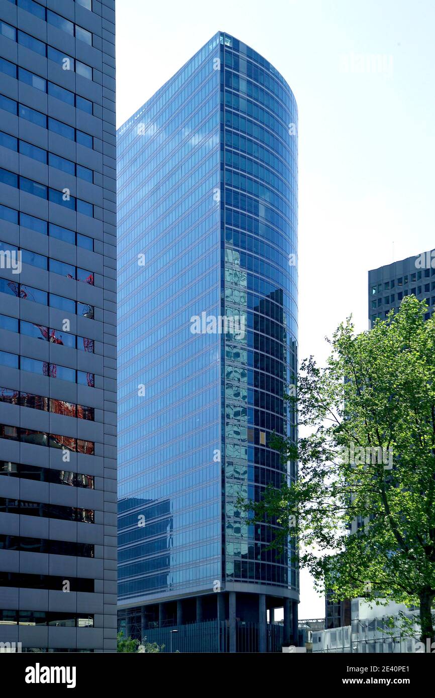 Tour CBX, Kohn Pedersen Fox Associates, architectes SRA, tour CBX bâtiment de bureau, hochhaus, bâtiment de haute élévation, bâtiment de plusieurs étages, gratacielo, ras Banque D'Images