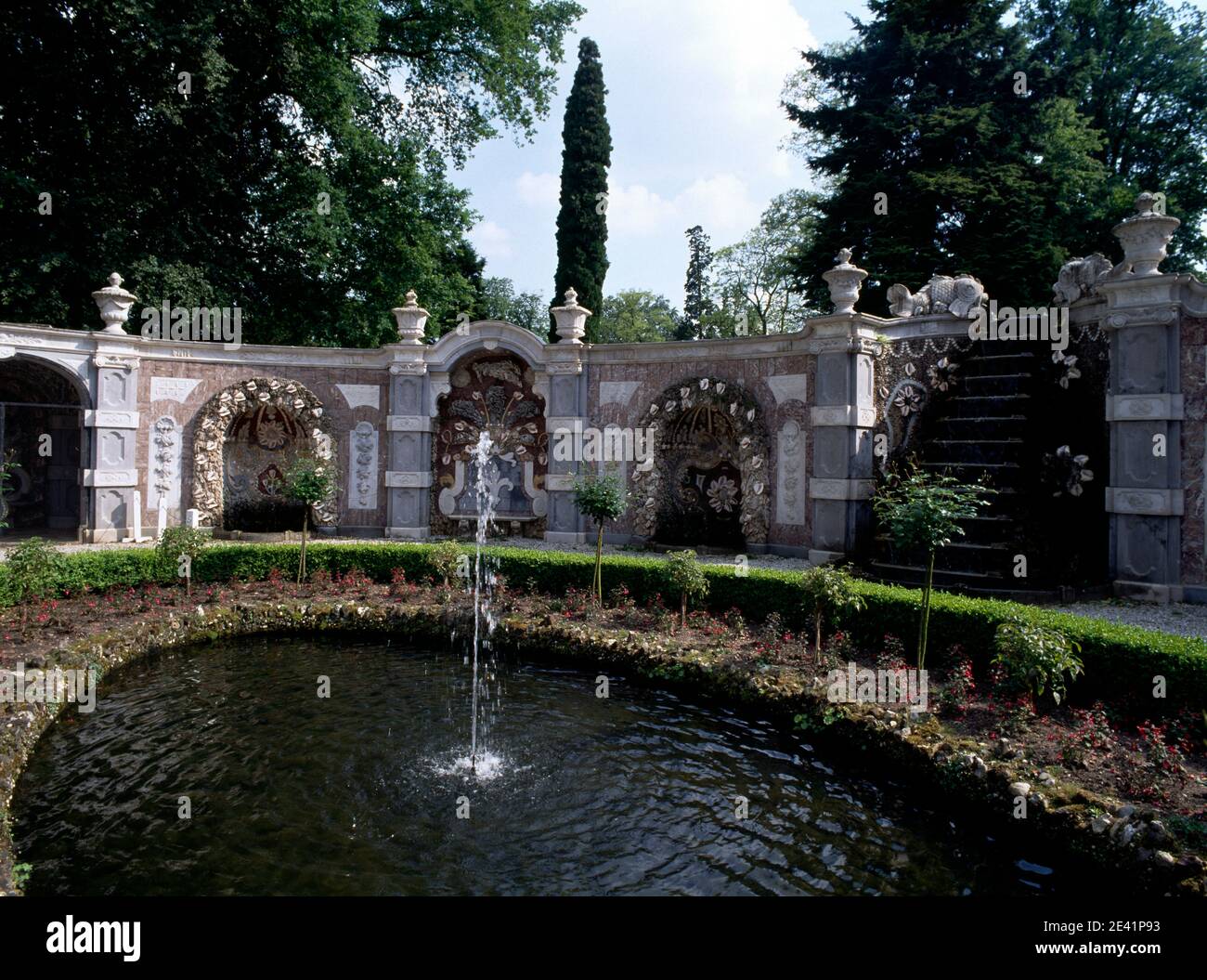 Muschelgalerie Banque D'Images