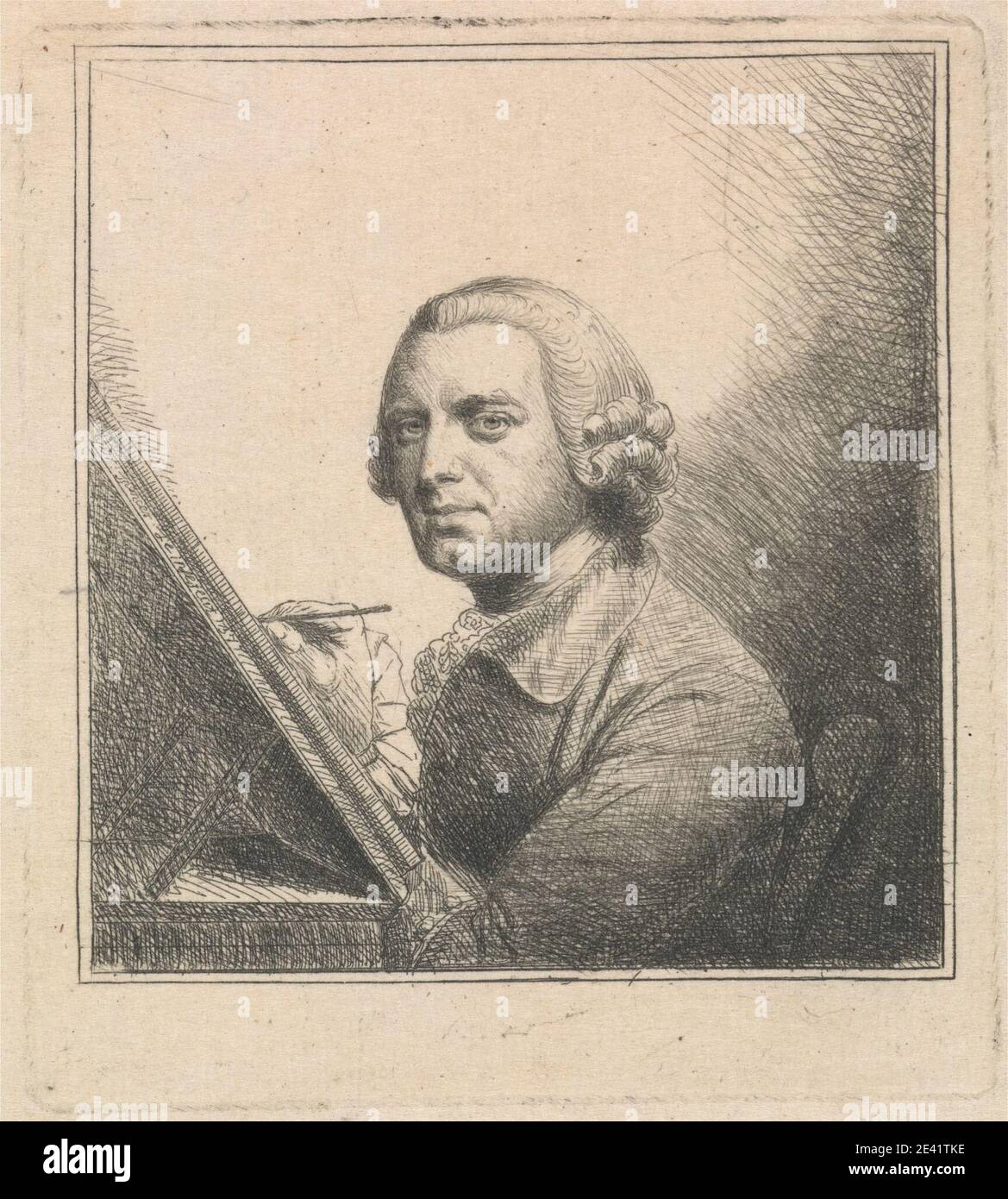 Gervase Spencer, env. 1715â€“1763, British, Gervase Spencer. Banque D'Images