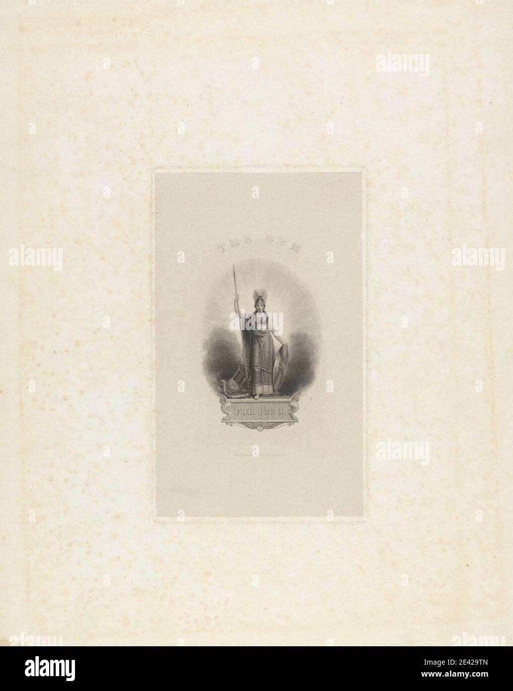 Robert Smirke, 1752â€"1845, British, The Gem for 1830. Gravure. Shakespeare, William (1564-1616), dramaturge et poète Banque D'Images