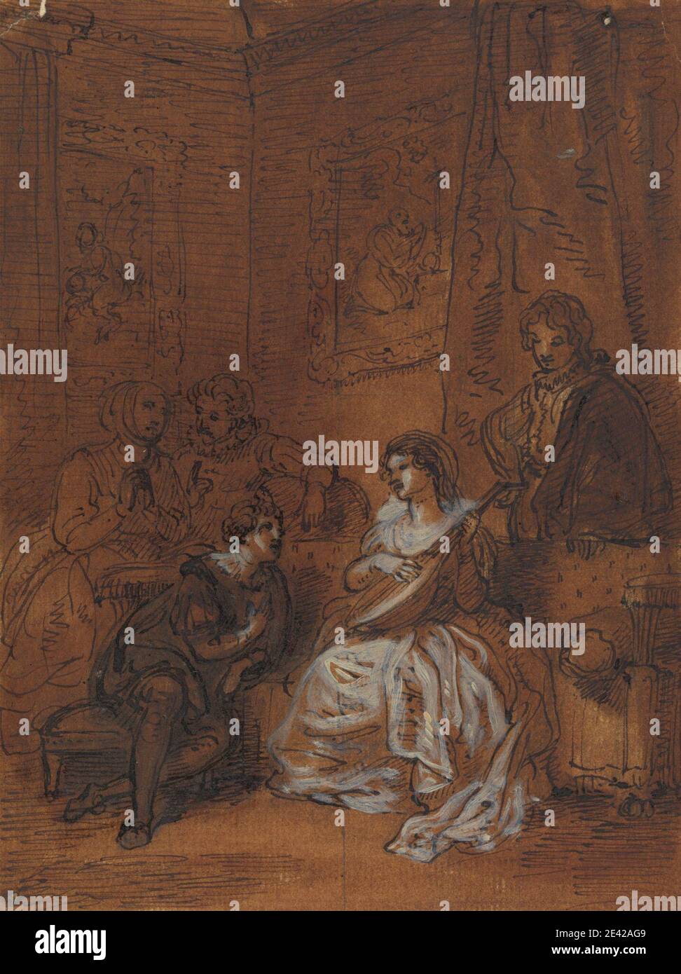 Robert Smirke, 1752â€“1845, British, [One from] illustrations to Shakespeare. Shakespeare, William (1564-1616), dramaturge et poète Banque D'Images