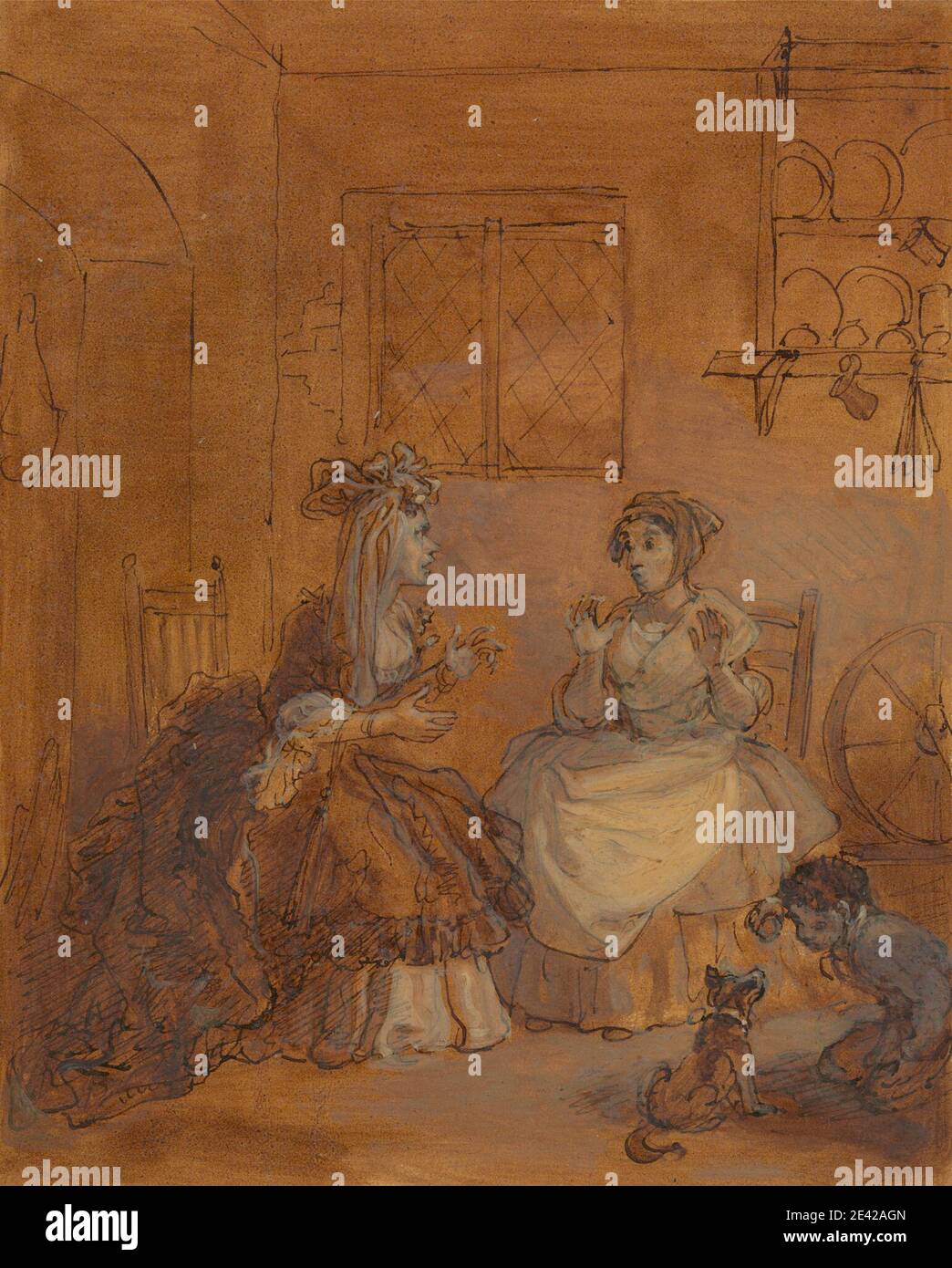 Robert Smirke, 1752â€“1845, British, [One from] illustrations to Shakespeare. Shakespeare, William (1564-1616), dramaturge et poète Banque D'Images