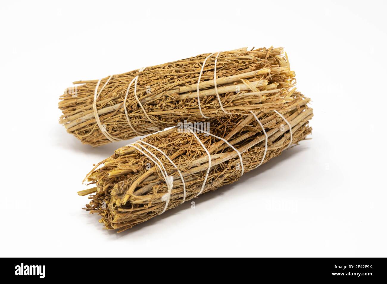 COPAL Smudge Stick Sage Bundle purification Aromatherapy nettoyage isolé Banque D'Images