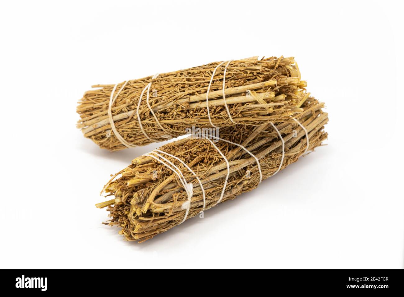 COPAL Smudge Stick Sage Bundle purification Aromatherapy nettoyage isolé Banque D'Images