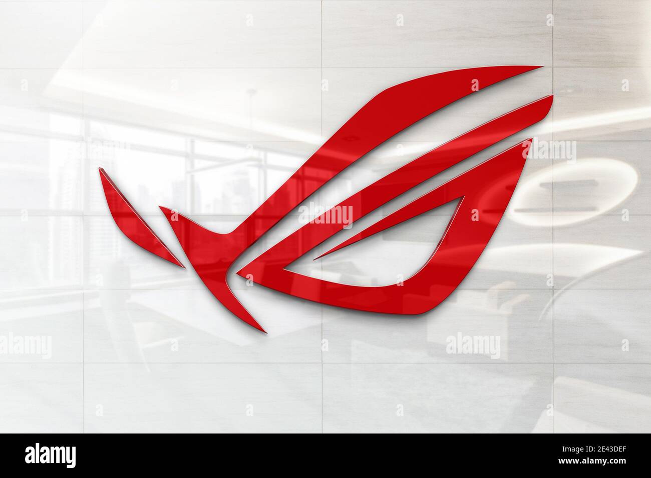 logo asus rog Banque D'Images
