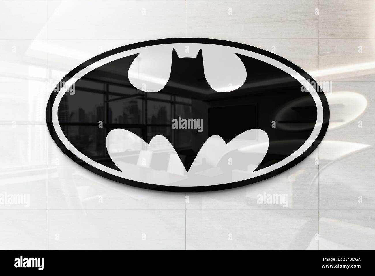 Logo batman Banque de photographies et d'images à haute résolution - Alamy