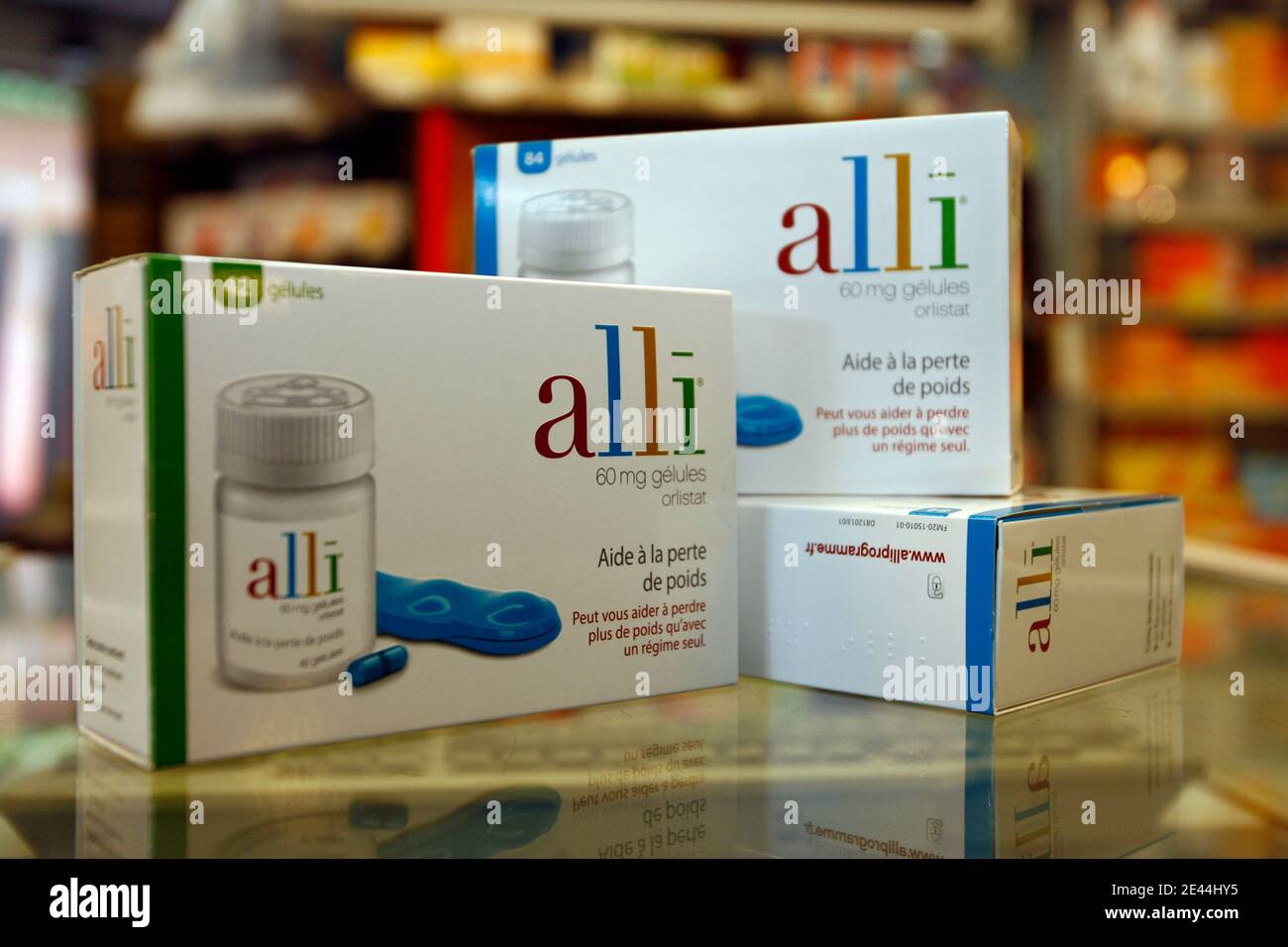 Pastillas alli orlistat 60 mg