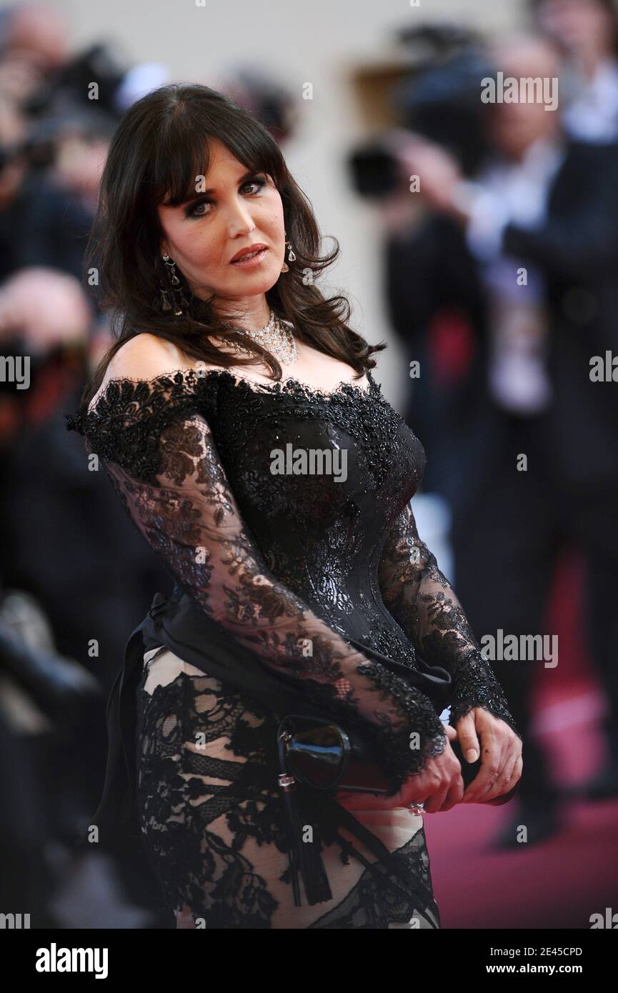 Isabelle Adjani participe à la projection de ''Coco Chanel & Igor Stravinsky'' au 62e Festival de Cannes. Cannes, France, 24 mai 2009. Photo de Lionel Hahn/ABACAPRESS.COM (photo : Isabelle Adjani )' Banque D'Images