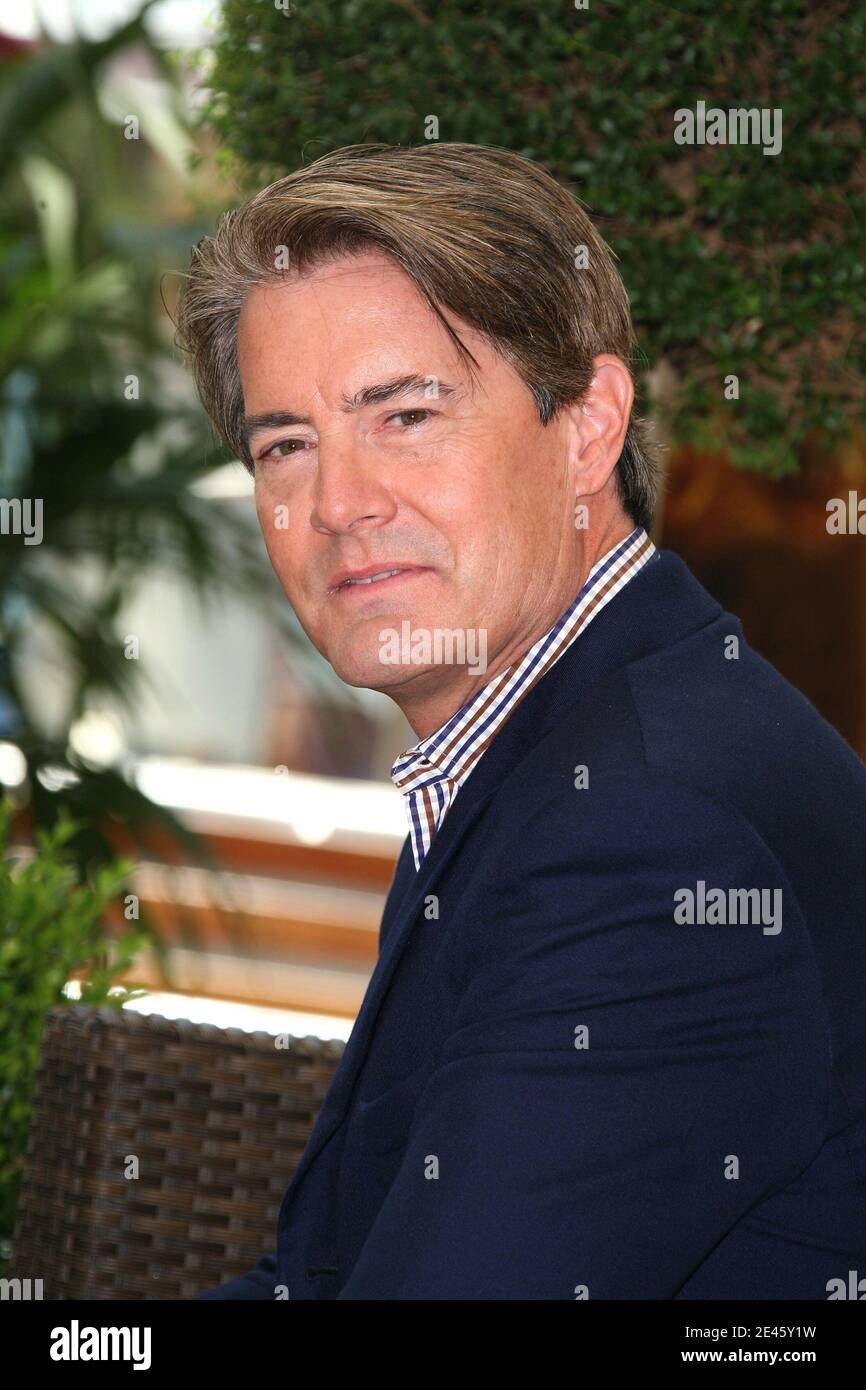 Kyle Maclachlan pose un photocall pour ' désespéré Housewives ' pendant le 49e Festival de télévision de Monte-Carlo à Monaco le 10 juin 2009. Photo de Denis Guignebourg/ABACAPRESS.COM Banque D'Images