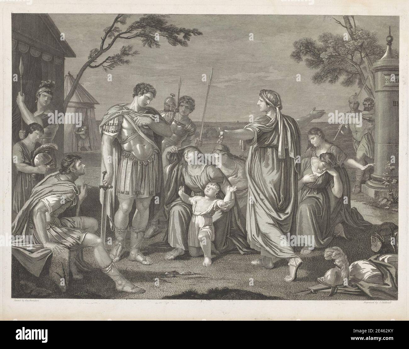 James Caldwall, 1739–1819, British, Coriolanus, ACT IV, scène III, Coriolanus, etc., 1803. Gravure. Shakespeare, William (1564-1616), dramaturge et poète Banque D'Images