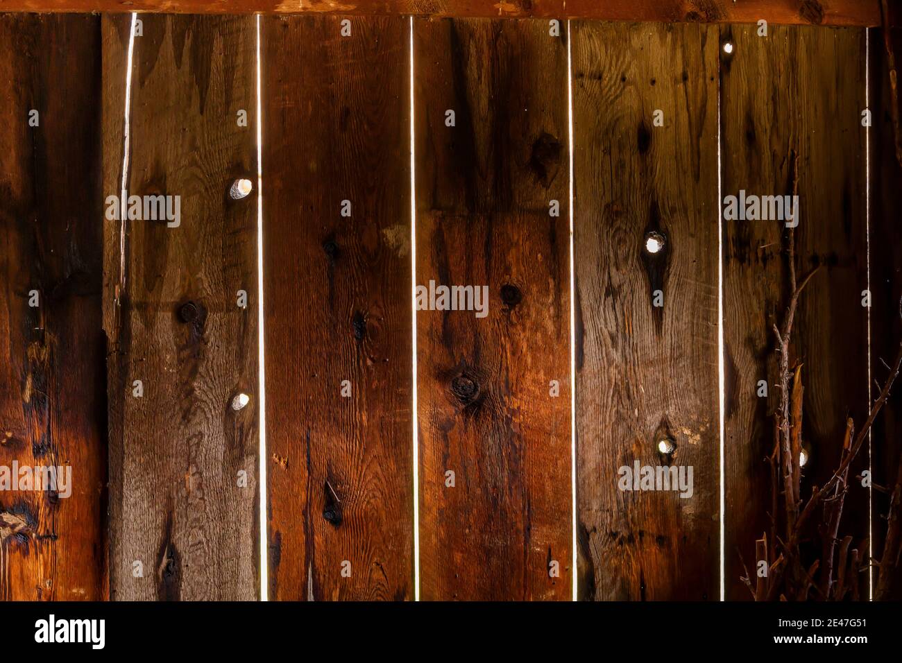 Le bâtiment du Riddle Brothers Ranch sur Steens Mountain est conservé comme un exemple précoce de peuplement dans l'est de l'Oregon, aux États-Unis Banque D'Images
