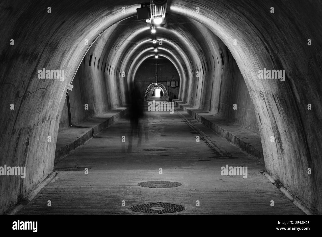 Tunnel sous la ville de Zagreb, GRI Banque D'Images