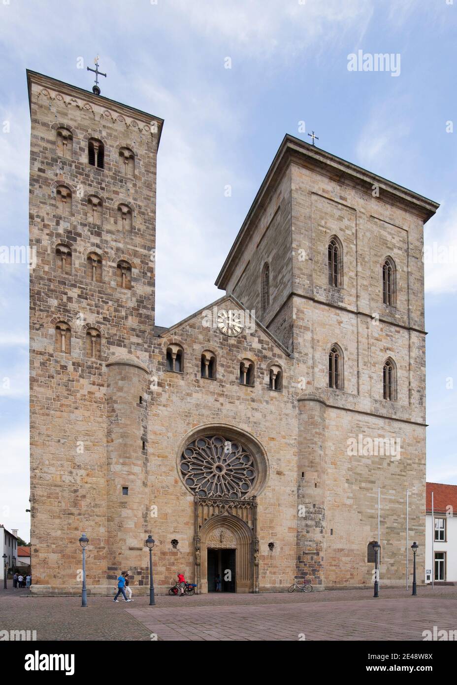 Cathédrale Saint-Pierre, Osnabrück Banque D'Images