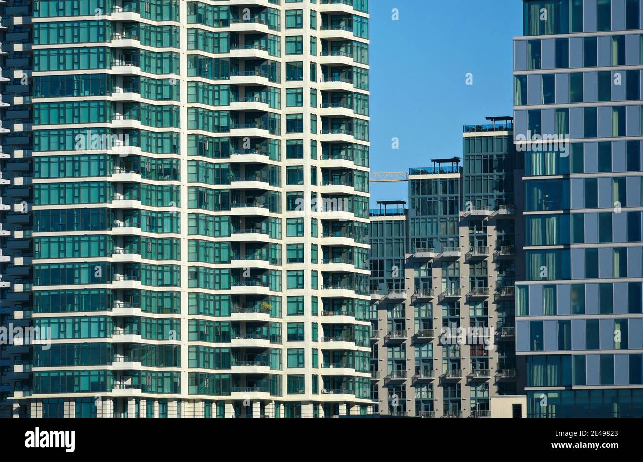 Complexe R sidentiel De B timents En Hauteur Fa ade Avec Balcons En 
