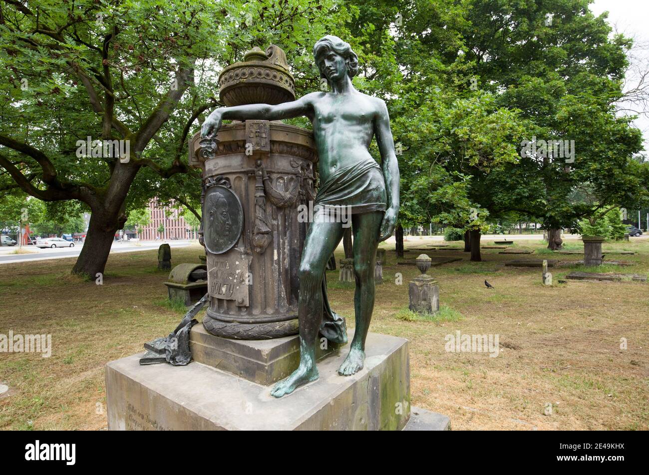 Cimetière Sankt Nikolai, Hanovre Banque D'Images