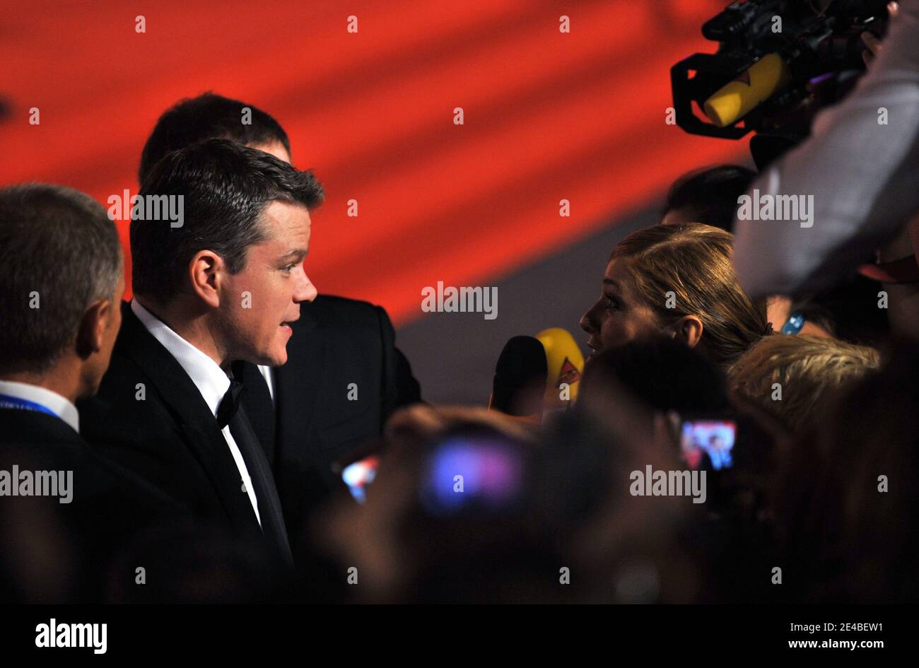 Matt Damon s'occupe de « l'informateur ! » première au Sala Grande lors du 66e Festival du film de Venise à Venise, Italie, le 7 septembre 2009. Photo par ABACAPRESS.COM Banque D'Images