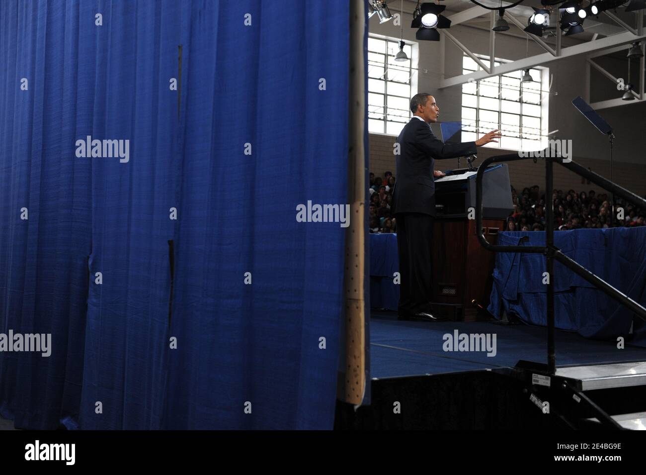 Le président Barack Obama prononce un discours national à l’intention ...