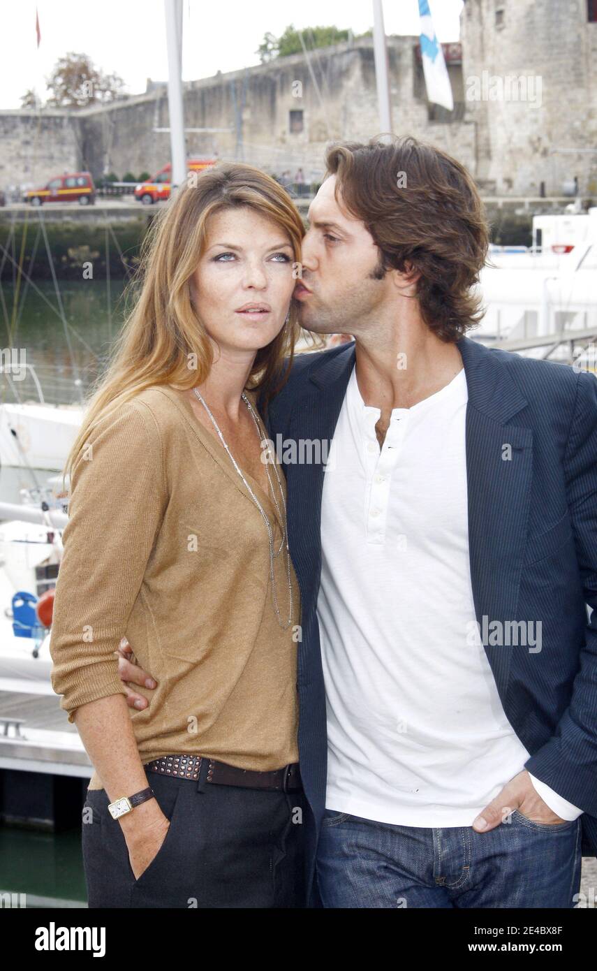 Gwendoline Hamon et Frederic Diefenthal assistent au 11ème Festival de fiction télévisée de la Rochelle, à la Rochelle, France, le 20 septembre 2009. Photo de Patrick Bernard/ABACAPRESS.COM Banque D'Images