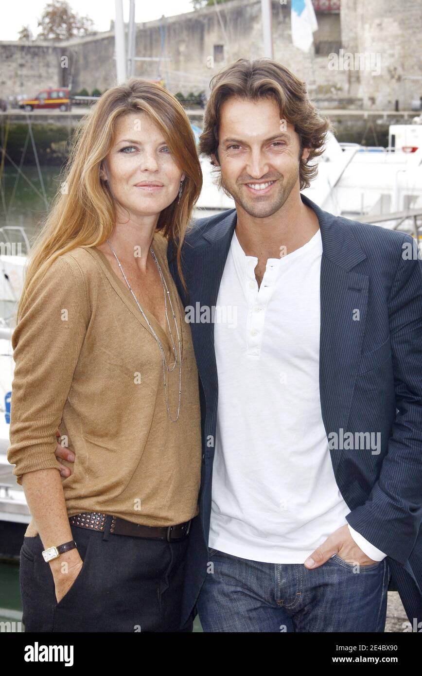 Gwendoline Hamon et Frederic Diefenthal assistent au 11ème Festival de fiction télévisée de la Rochelle, à la Rochelle, France, le 20 septembre 2009. Photo de Patrick Bernard/ABACAPRESS.COM Banque D'Images