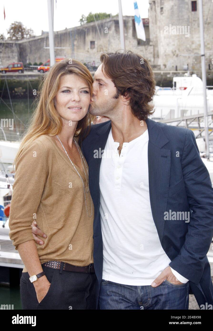 Gwendoline Hamon et Frederic Diefenthal assistent au 11ème Festival de fiction télévisée de la Rochelle, à la Rochelle, France, le 20 septembre 2009. Photo de Patrick Bernard/ABACAPRESS.COM Banque D'Images