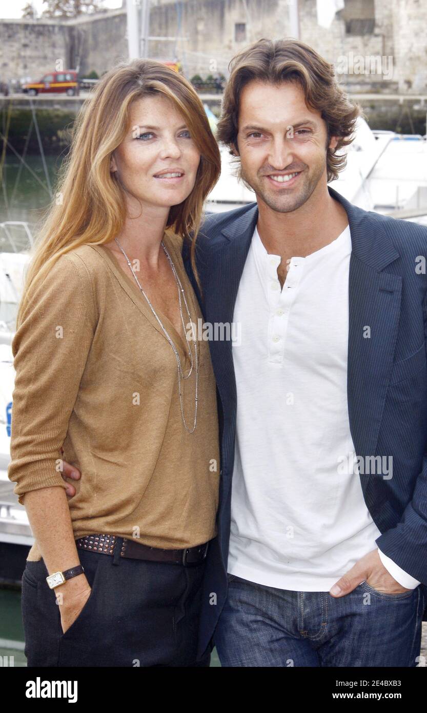 Gwendoline Hamon et Frederic Diefenthal assistent au 11ème Festival de fiction télévisée de la Rochelle, à la Rochelle, France, le 20 septembre 2009. Photo de Patrick Bernard/ABACAPRESS.COM Banque D'Images