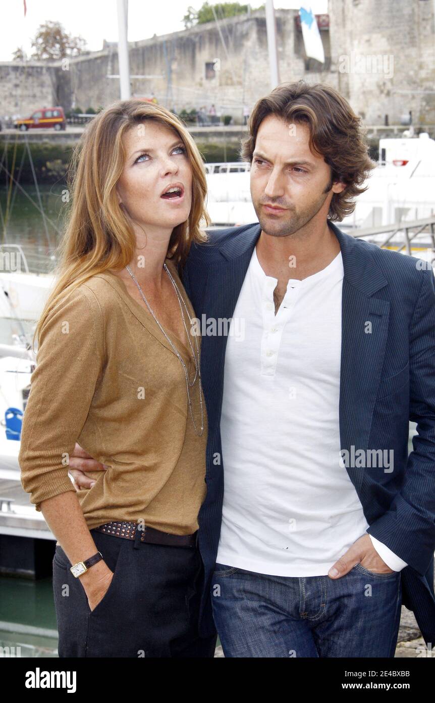 Gwendoline Hamon et Frederic Diefenthal assistent au 11ème Festival de fiction télévisée de la Rochelle, à la Rochelle, France, le 20 septembre 2009. Photo de Patrick Bernard/ABACAPRESS.COM Banque D'Images