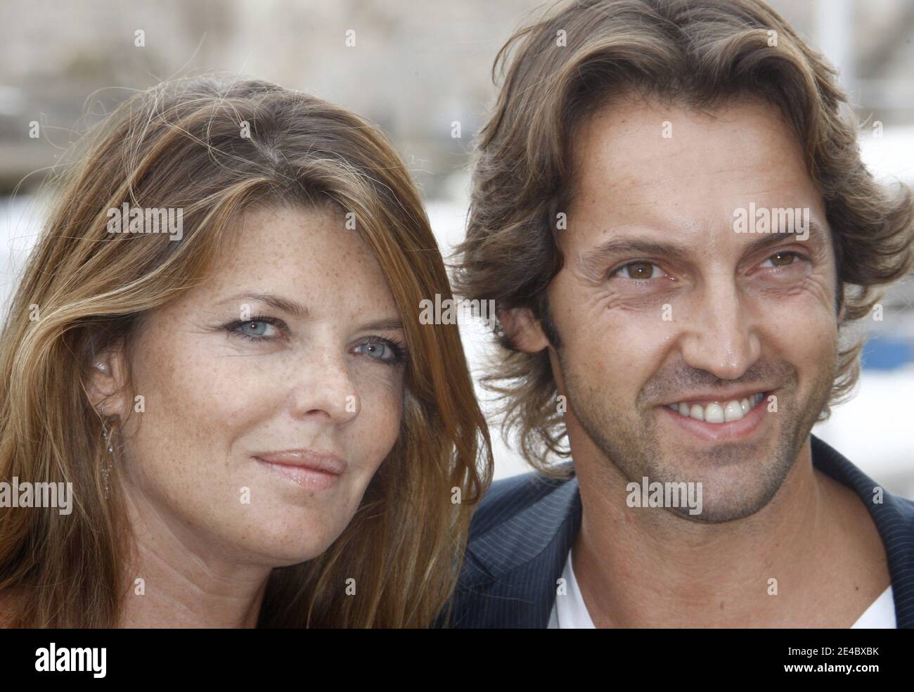 Gwendoline Hamon et Frederic Diefenthal assistent au 11ème Festival de fiction télévisée de la Rochelle, à la Rochelle, France, le 20 septembre 2009. Photo de Patrick Bernard/ABACAPRESS.COM Banque D'Images