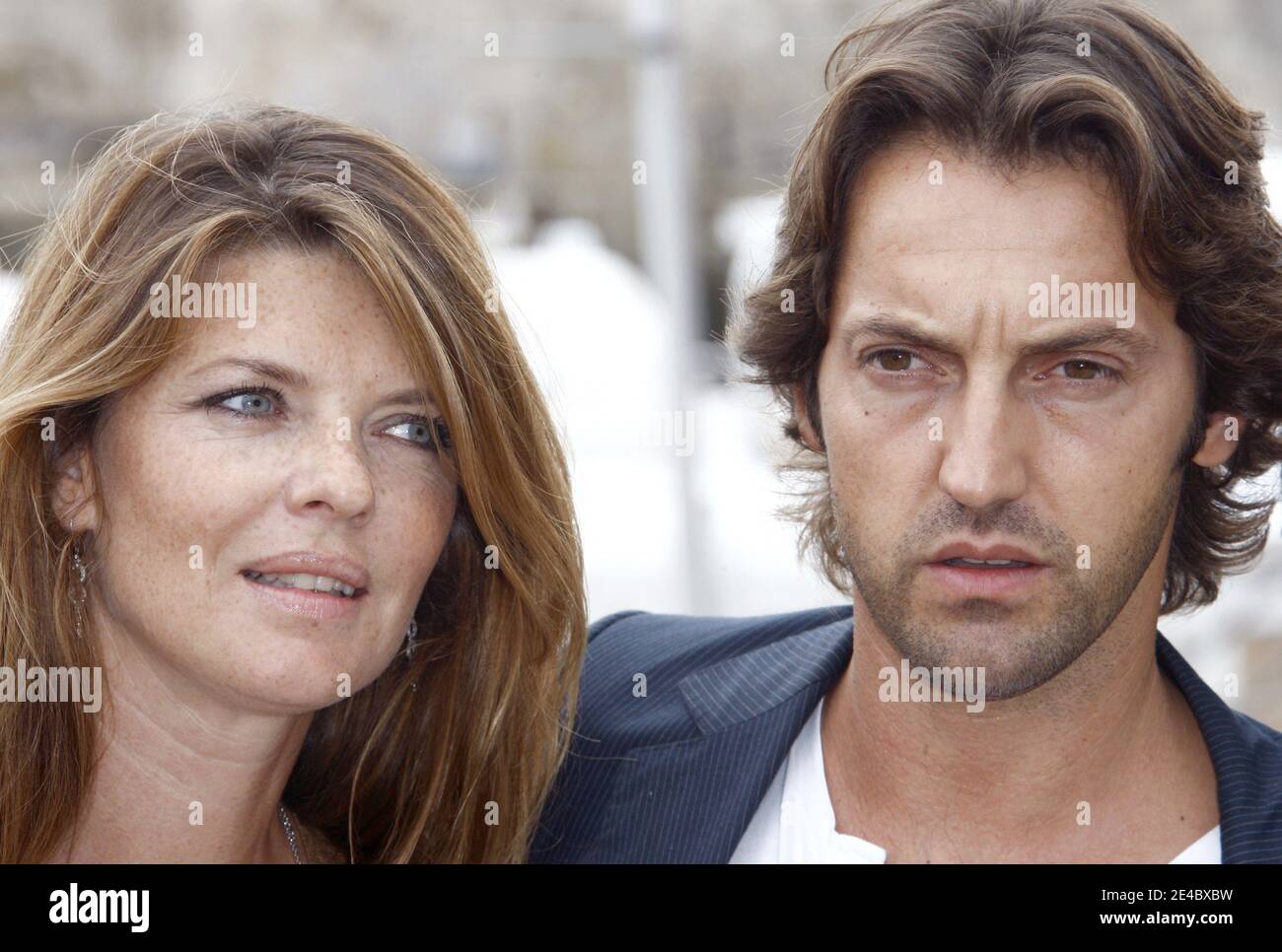 Gwendoline Hamon et Frederic Diefenthal assistent au 11ème Festival de fiction télévisée de la Rochelle, à la Rochelle, France, le 20 septembre 2009. Photo de Patrick Bernard/ABACAPRESS.COM Banque D'Images