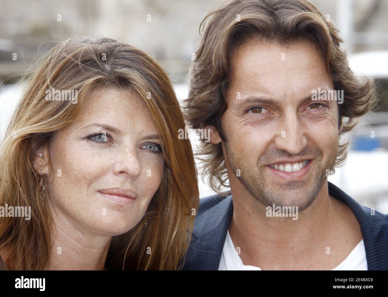 Gwendoline Hamon et Frederic Diefenthal assistent au 11ème Festival de fiction télévisée de la Rochelle, à la Rochelle, France, le 20 septembre 2009. Photo de Patrick Bernard/ABACAPRESS.COM Banque D'Images