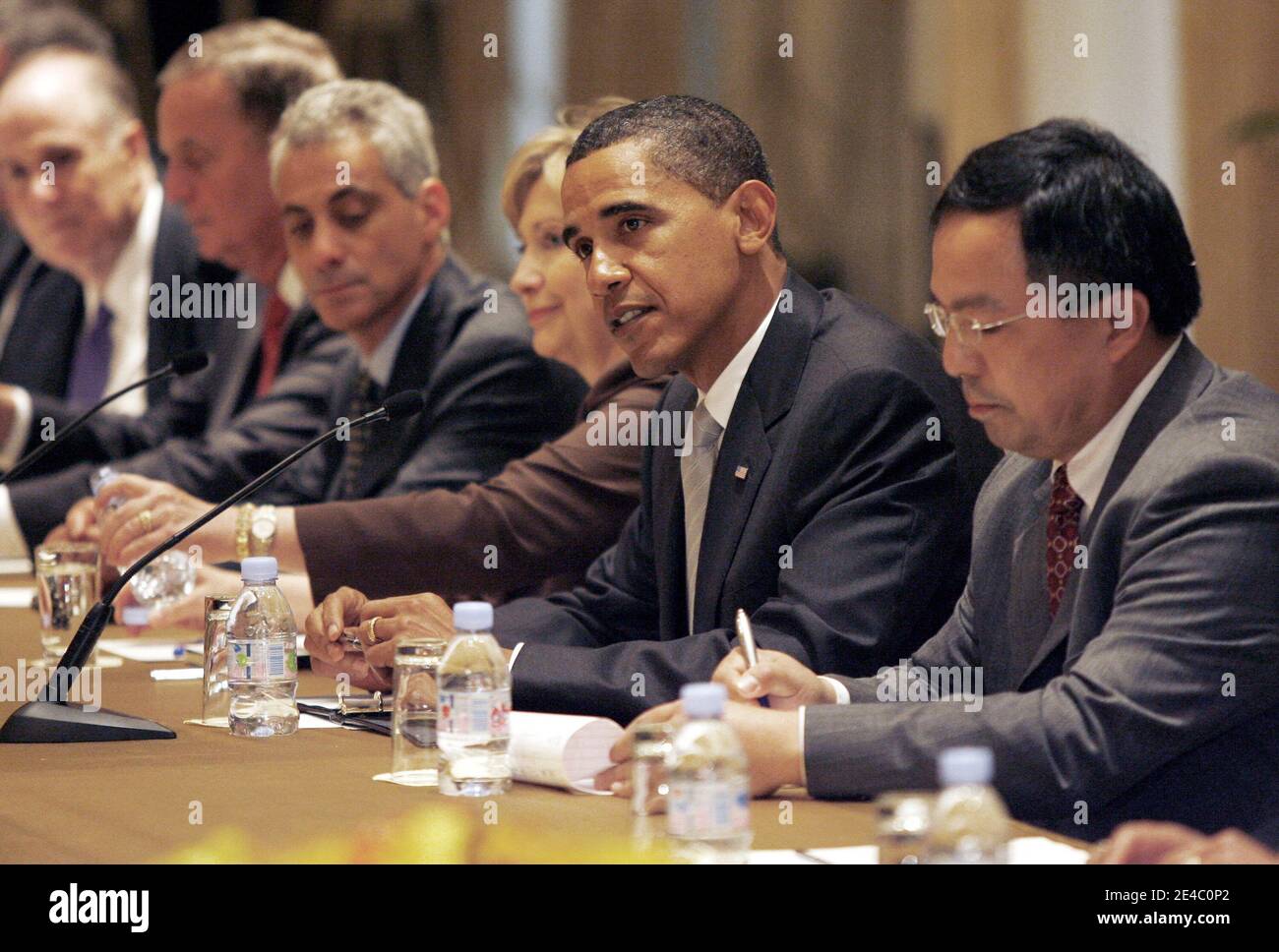 rencontre hu jintao obama