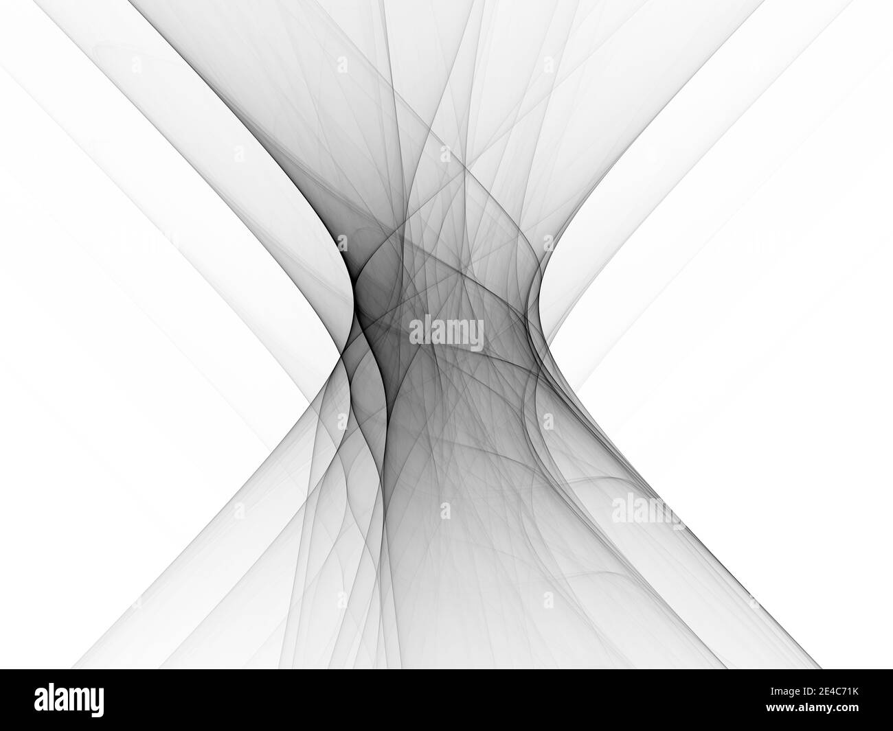 surréaliste futuriste numérique 3d design art abstrait arrière-plan fractal illustration pour la méditation et la décoration de papier peint Banque D'Images