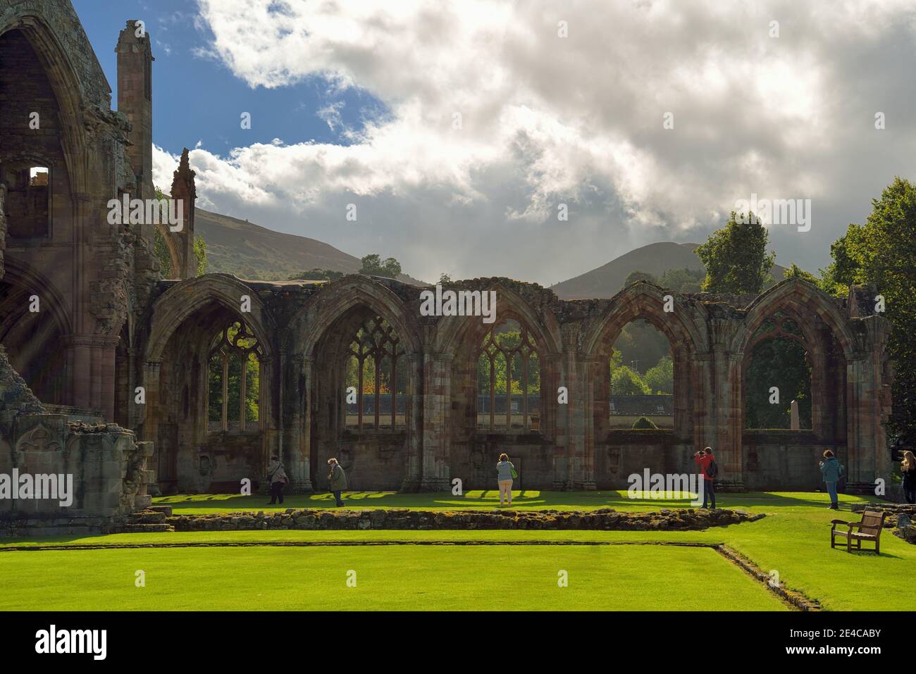 Ruines de la cathédrale d'Elgin, Moray, Écosse, Royaume-Uni, Europe, Elgin, Moray, Écosse, Royaume-Uni, îles britanniques Banque D'Images