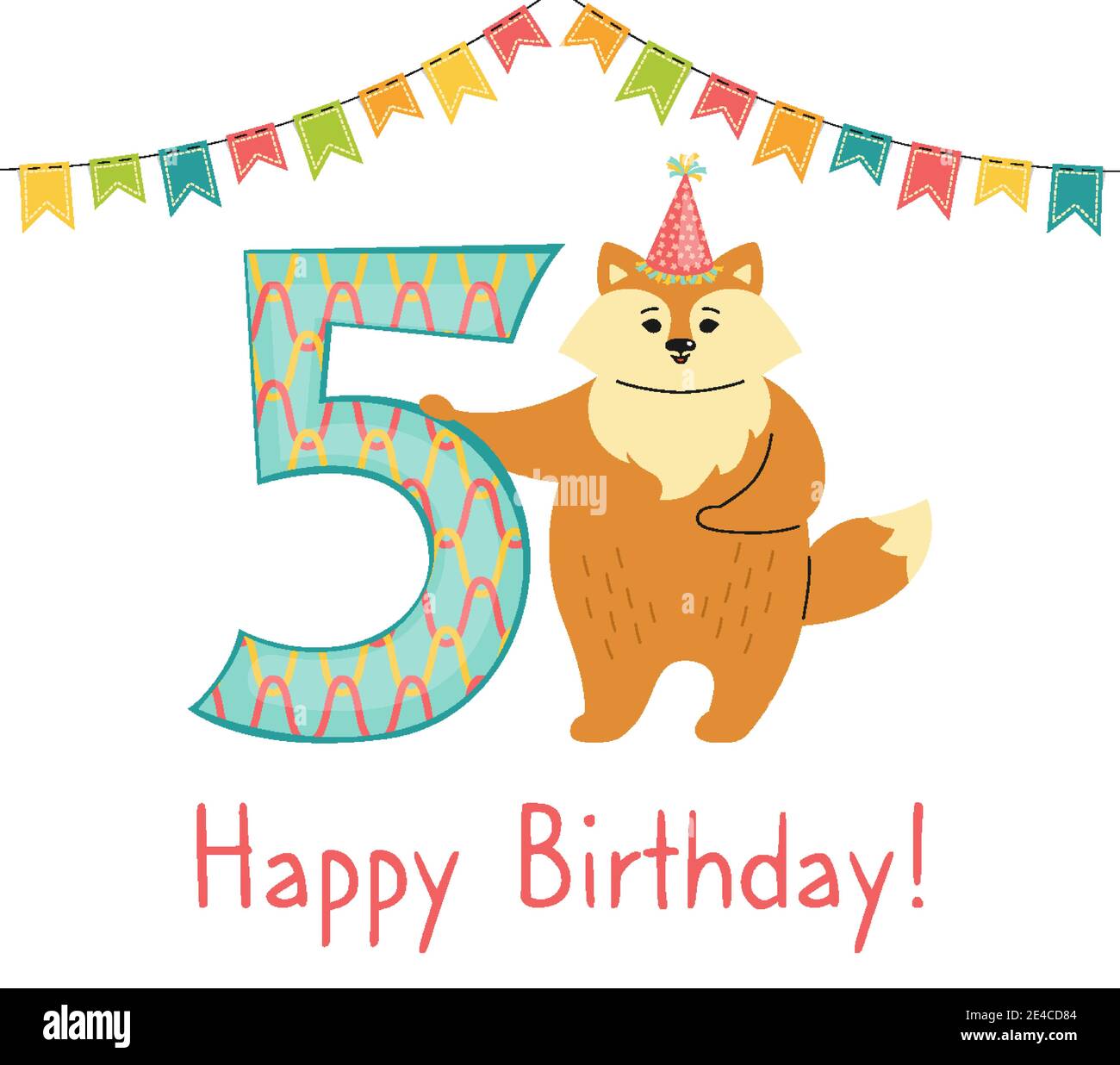 Carte D Anniversaire De Salutation Happy Birthday Fox Avec Le Numero Cinq Personnage De Dessin Anime De Renard Rouge Dessine A La Main Dans Un Chapeau Felicitez L Enfant Du 5e Anniversaire Illustration Vectorielle Carte D Anniversaire De Salutation Happy Birthday Fox Avec Le Numero Cinq Personnage De Dessin Anime De Renard Rouge Dessine A La Main Dans Un Chapeau Felicitez L Enfant Du 5e Anniversaire Illustration Vectorielle