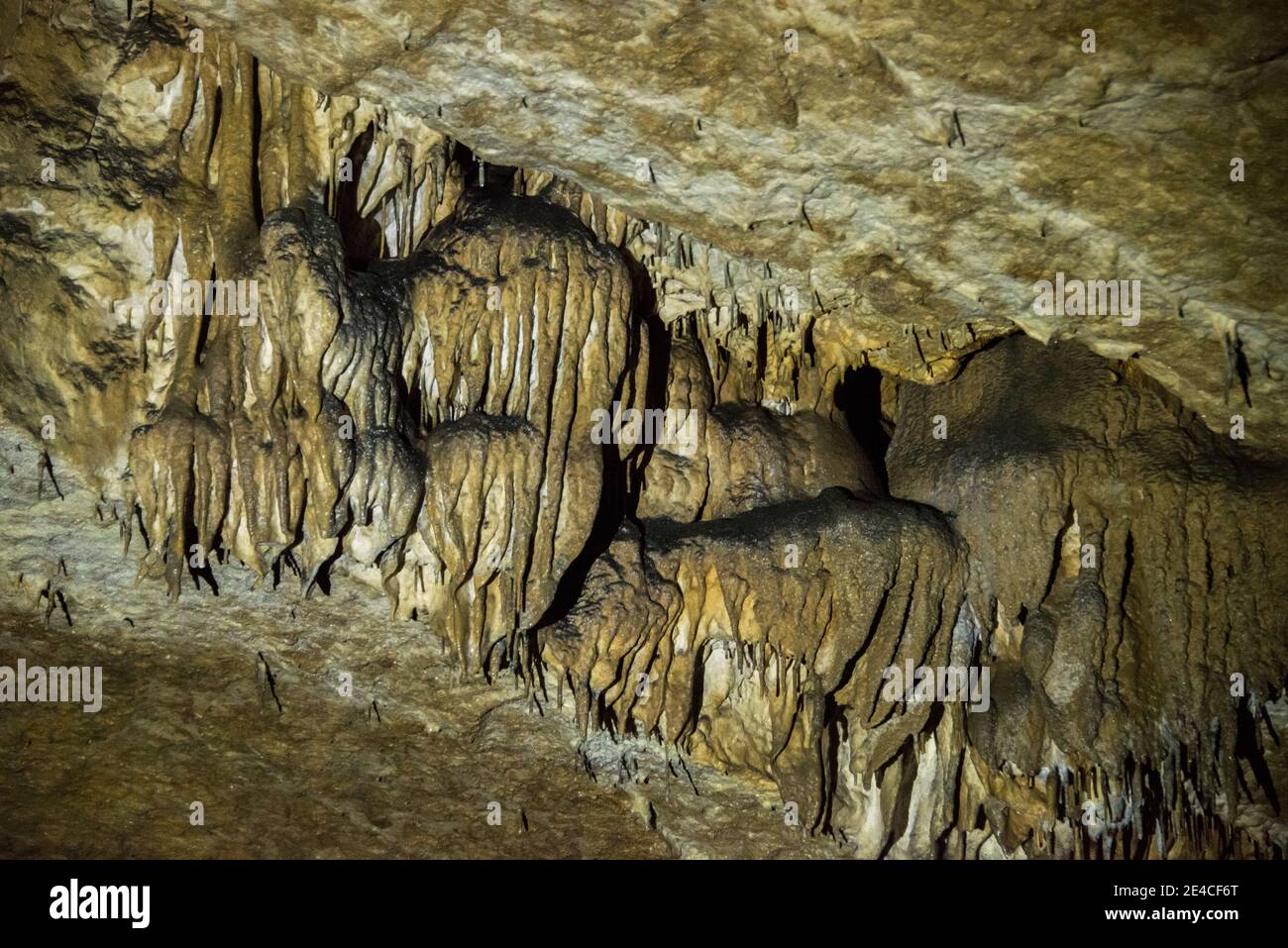 Stalactites Banque D'Images