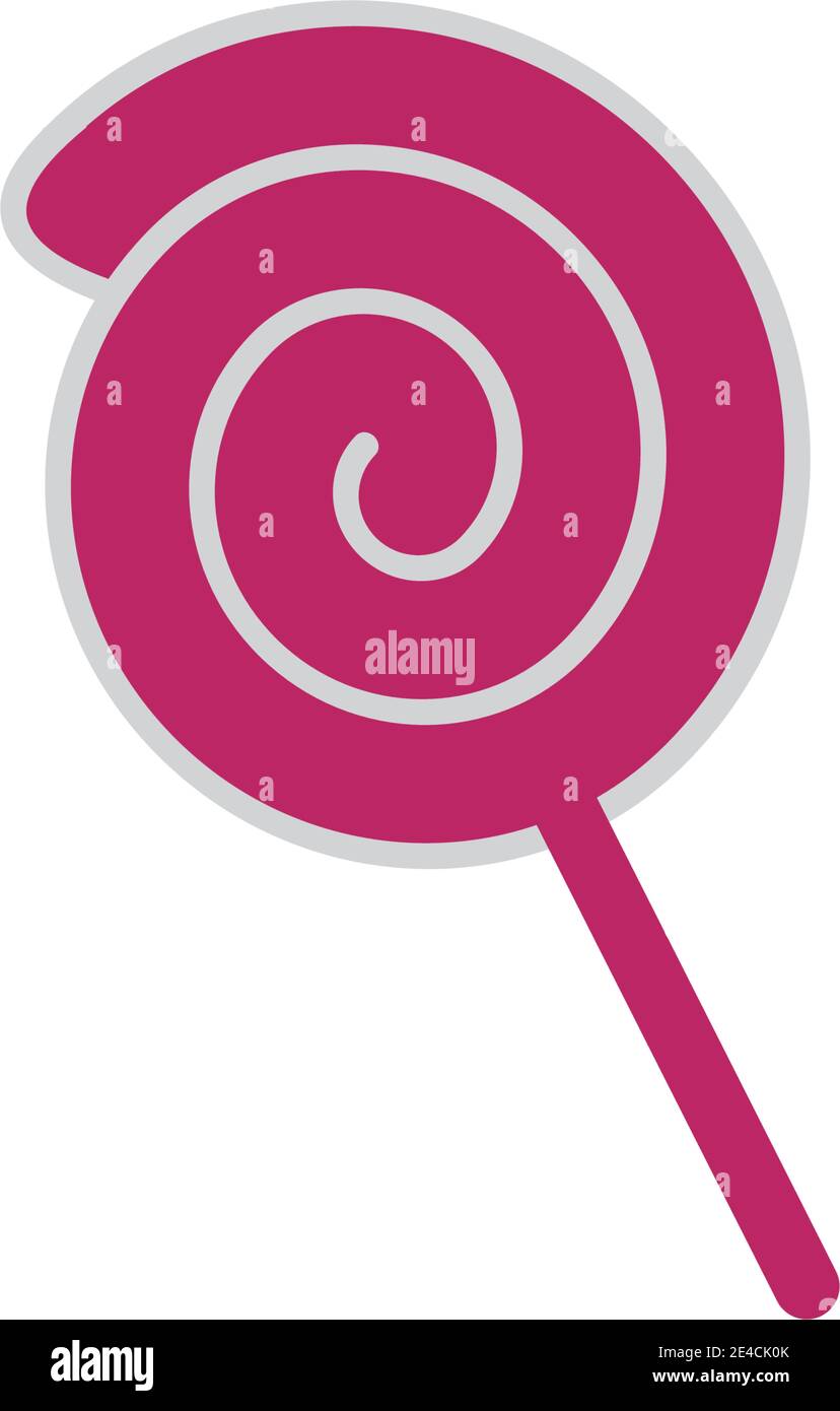 Modèle vectoriel de conception de logo d'icône de bonbon Illustration de Vecteur
