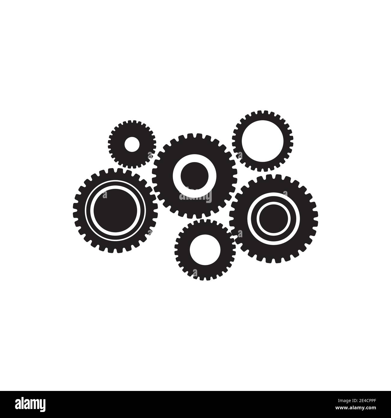 Logo de l'icône du modèle vector illustration design Illustration de Vecteur