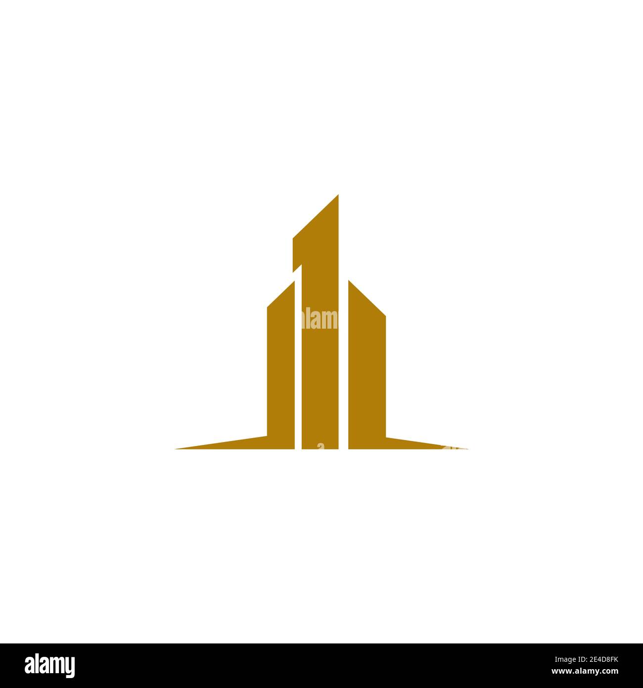 Immobilier , Immobilier Logo design Illustration de Vecteur